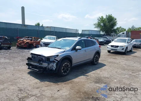 2021 Subaru Crosstrek Premium from USA, damaged, VIN JF2GTAEC1M8327370